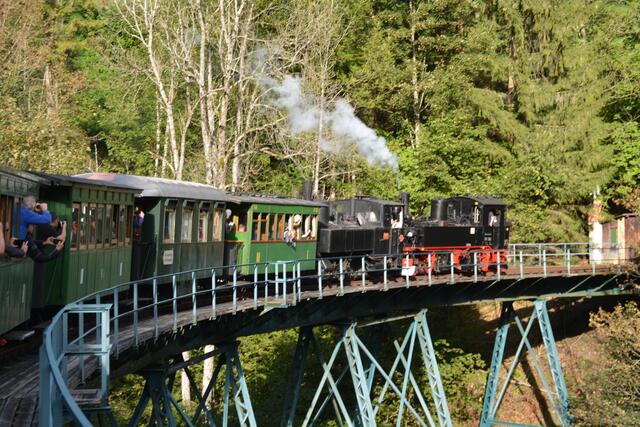 Eine Zugfahrt mit der Dampflok durch unser schönes Ötscherland
