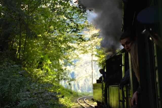 Eine Zugfahrt mit der Dampflok durch unser schönes Ötscherland
