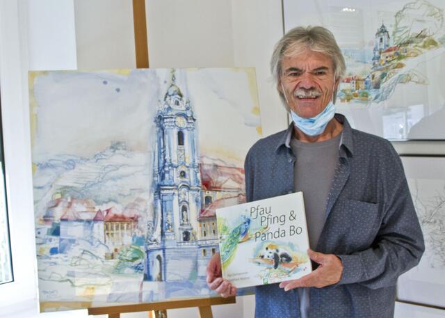 Gottfried Reszner präsentierte seine neuen Zyklen Dürnstein und Wien