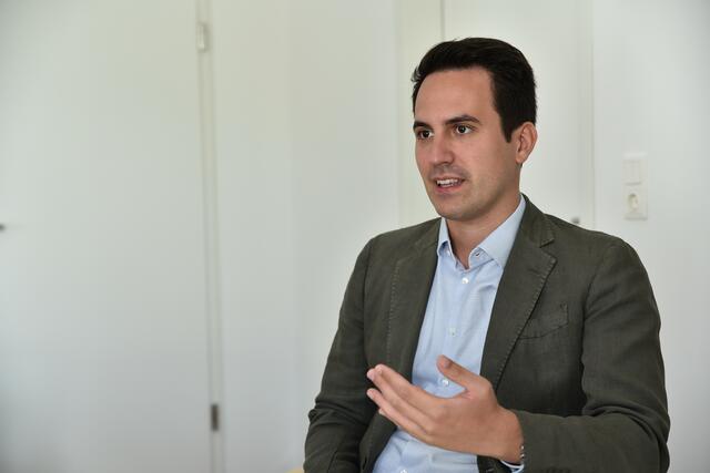 Christoph Wiederkehr im bz-Wordrap. | Foto: Markus Spitzauer