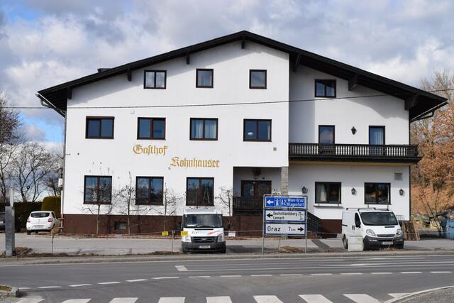 Ehemaliger Gasthof könnte zum neuen Kindergarten werden.