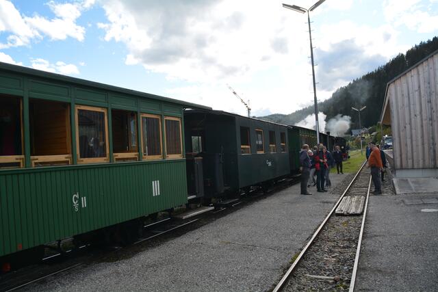 30 Jahre Ötscherland-Express: Ankunft in Lunz am See