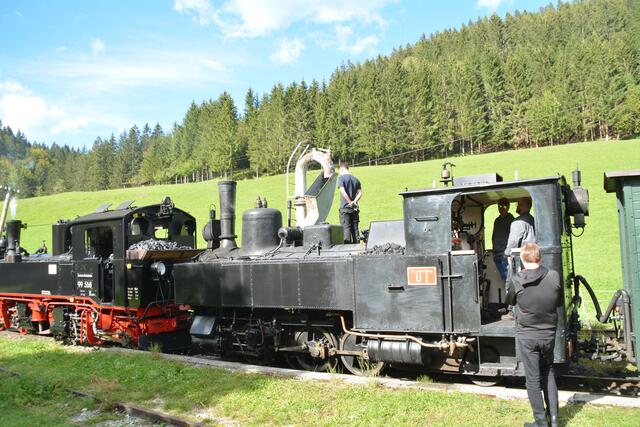 In Pfaffenschlag bei Lunz am See muss Wasser nachgefüllt werden.