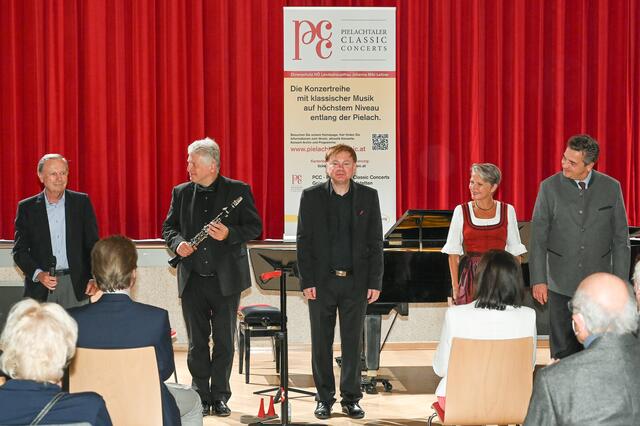 Habl, Schenner, Eichinger, Horak, Wagner-Trenkwitz beim Konzert.