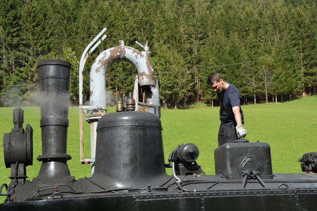 In Pfaffenschlag bei Lunz am See muss Wasser nachgefüllt werden.