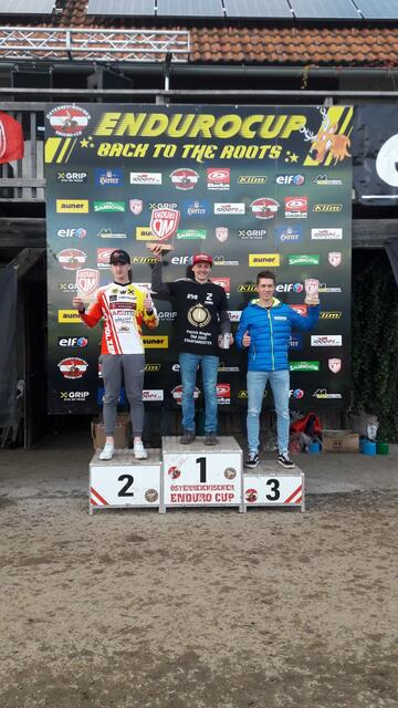 Auf dem Einser-Stockerl: Patrick Riegler aus Behamberg. | Foto: Riegler