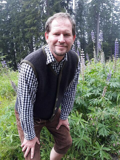 Stephan Mazal in der Natur
