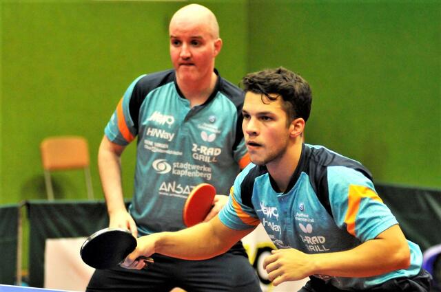 Starkes Doppel: Christoph Simoner und Simon Pfeffer.