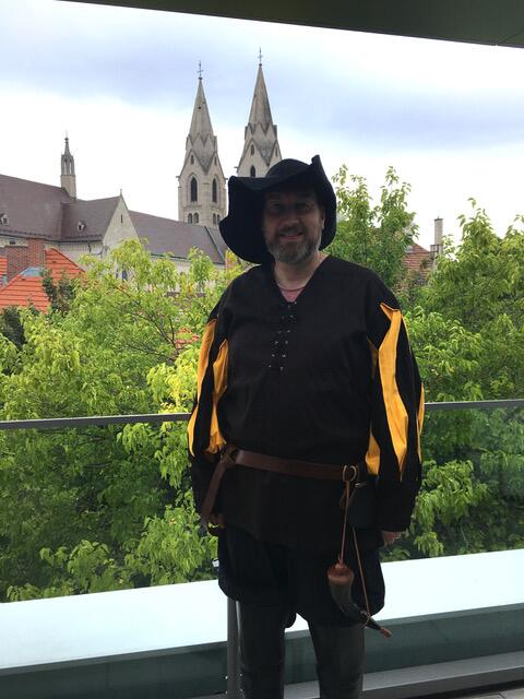 Alexander Leeb ist der Landsknecht.