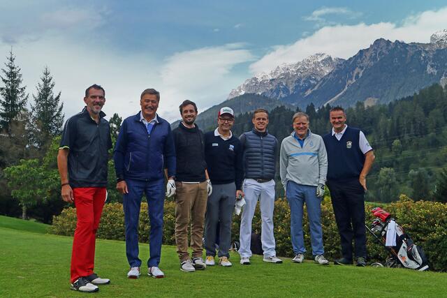 Christian Eckhart, Josef Haidlmair, Franz Wittmann junior, Sigi Schwarz, Hermann Neubauer, Klaus Pöttinger, Gottfried Resch (v.li.)
