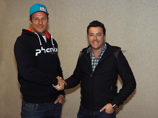 Der Jahresgewinn von Rene Benkos (hier am Bild mit Ski Superstar und Signa-Botschafter Aksel Lund Svindal (li.))Firma Signa Prime Selection AG (laut internationaler Bilanzierungsregeln IFRS) hat sich von 416 Millionen Euro auf 838 Millionen Euro mehr als verdoppelt.