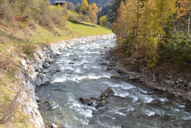Die Wasserfassung für das Projekt der Gemeinschaftskraftwerk Paznaun GmbH ist bei der Einmündung des Flathbachs in See geplant.