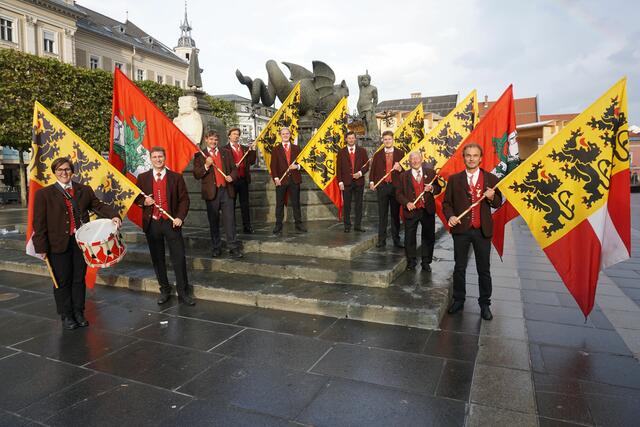 Brauchtum: Jubiläum bei den Klagenfurter Fahnenschwinger