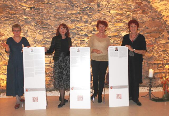 Brigitte Knell, Maria 2.0 in Inzersdorf, Lydia Lieskonig, Kathol. Frauenbewegung Stmk, Lisbeth Scherr, Initiatorin der Initiative 2.0 Steiermark und Anna Pfleger, Haus der Frauen