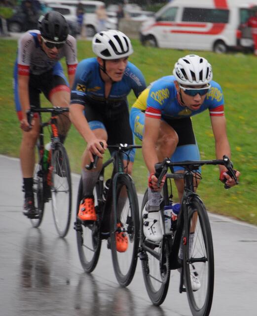 RC Rapso Knittelfeld-Juniorenfahrer Bernhard Lube unterwegs zum Heimsieg beim Grand Prix der Stadt Knittelfeld.
