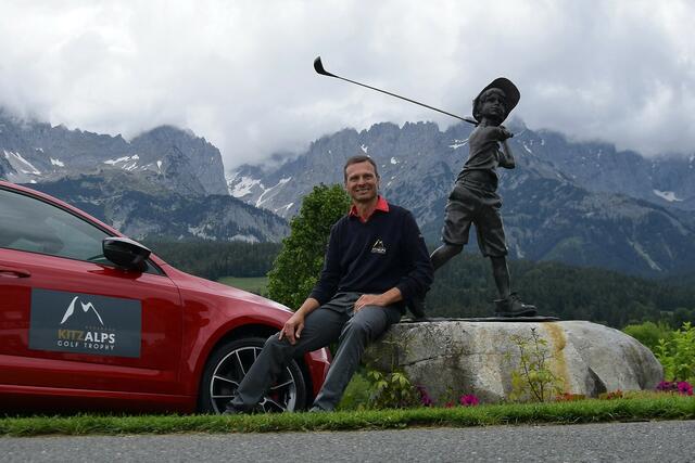 Turnierdirektor Christian Küchl - will ein schwieriges Jahr der Kitz Alps Golf Trophy in Walchsee zum Abschluss bringen.