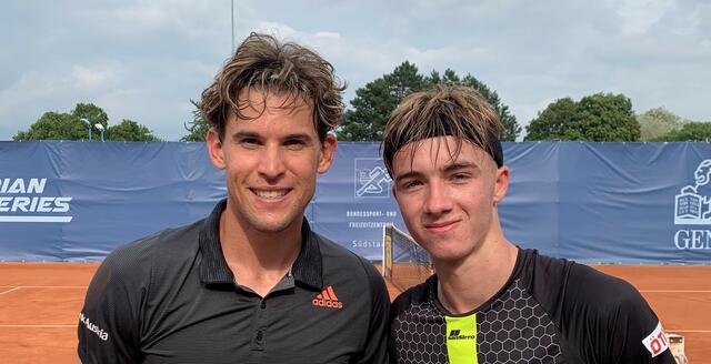 Lukas Neumayer steht im Viertelfinale des Juniorenbewerbs von Paris und ist damit der letzte verbliebene Österreicher bei den French Open. Dominic Thiem musste bei der Elite nach fünfstündigem Kampf gegen den starken Diego Schwartzman das Feld räumen. | Foto: Archivfoto Neumayer