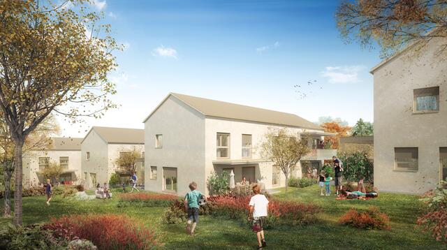 Erstklassige Infrastruktur und ruhige Lage: So soll das Wohnprojekt der ÖWG in der Gemeinde Ludersdorf-Wilfersdorf aussehen.