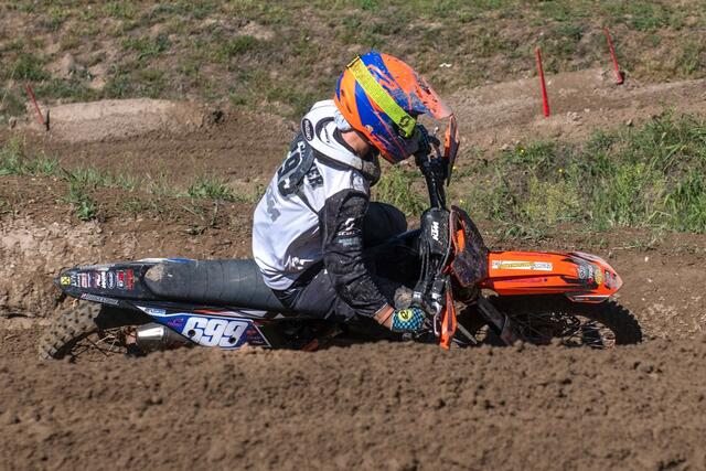 Elena Kapsamer aus Schwanenstadt gilt als das größte Nachwuchstalent der heimischen Motocross-Szene.