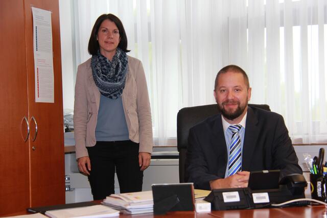 Stolz auf ihre Schüler: Florjan und Jank | Foto: Foto: Mold