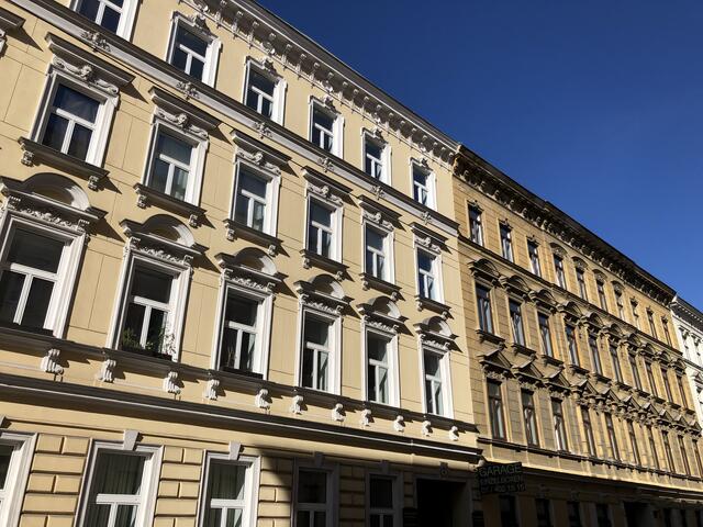 Die Fassaden in der Helblinggasse werden erhalten bleiben. | Foto: mjp