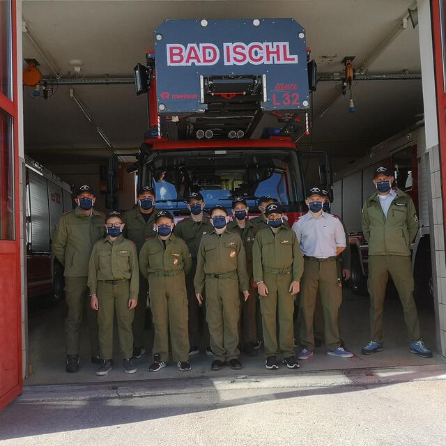 Die Ischler Feuerwehrjugend stellte in Gschwadt ihr Wissen unter Beweis.