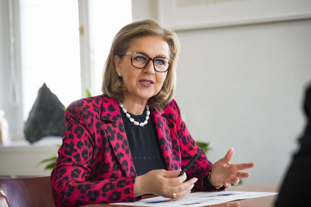 Wirtschafts-Landesrätin Patrizia Zoller-Frischauf: "In erster Linie geht es jetzt um Optimismus im Hinblick auf die Wintersaison!"