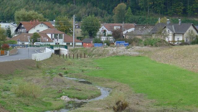 Blick in den Ortsraum von Rabenstein