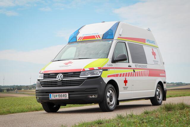 Rettungsfahrzeug der Bezirksstelle Zistersdorf