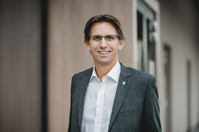 Joachim Schnabel, Bürgermeister der Gemeinde Lang