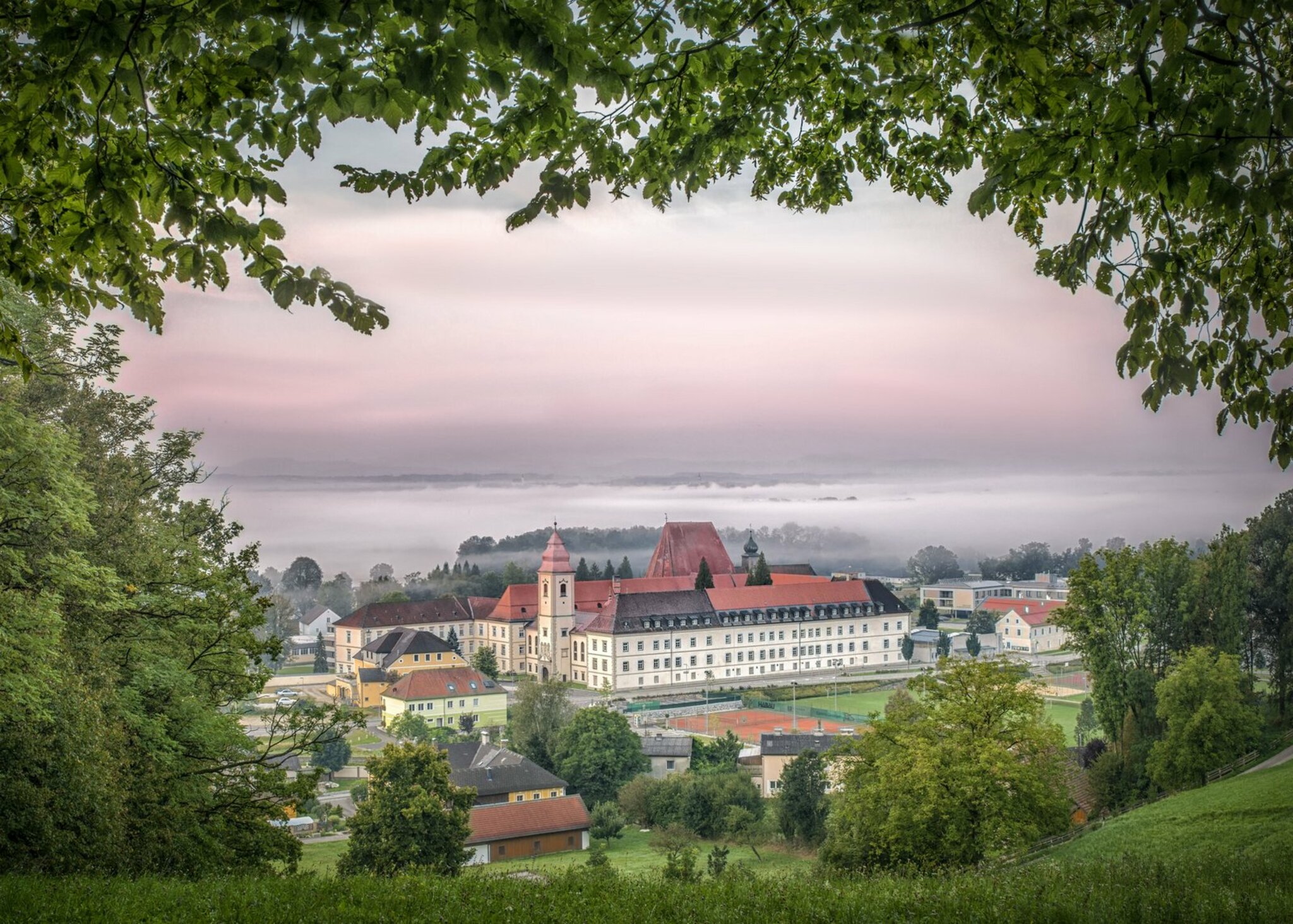 Leserfoto Kloster Baumgartenberg perfekt in Szene gesetzt Perg