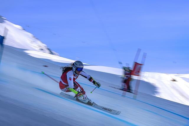 In Sölden will Franzi Gritsch beim Weltcupauftakt zu einem Spitzenplatz rasen.