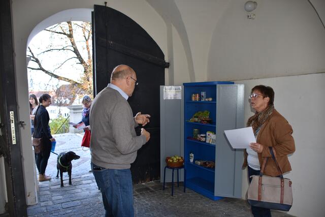 Gleich beim Eingangstor zur Taborkirche findet man das "Speiskastl" in Weiz.