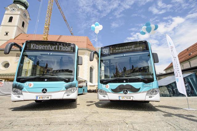 Morgen wird im Landhaushof der 10. Oktober groß gefeiert. Da gibt es auch bei den Stadtbussen Umstellungen. Am Montag werden Haltestellen in Krumpendorf verlegt.