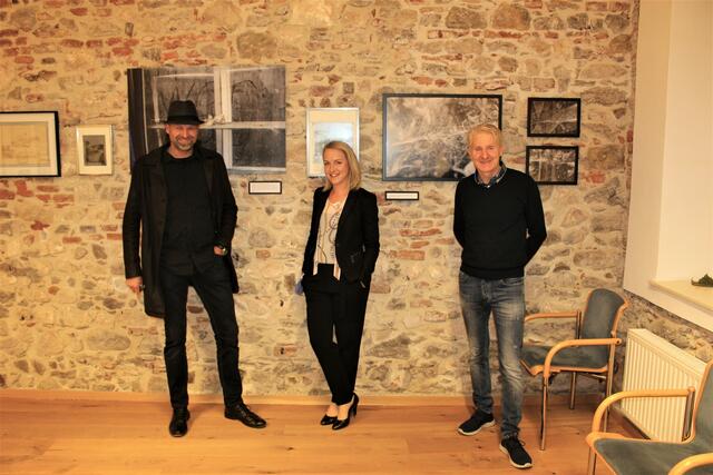 Heimo Luxbacher, Martina Schmerlaib und Roland Bachmann (von links)