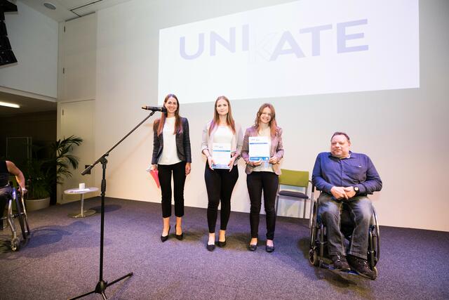 Die beiden Siegerinnen Laura Haberl und Nina Hartl (vl.) | Foto: Unikate