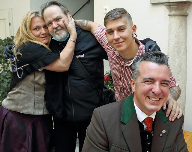 Sandro Raunegger, Mag. Gernot Darmann, Isabella Petschnig und Roland Pössenbacher | Foto: Roland Pössenbacher