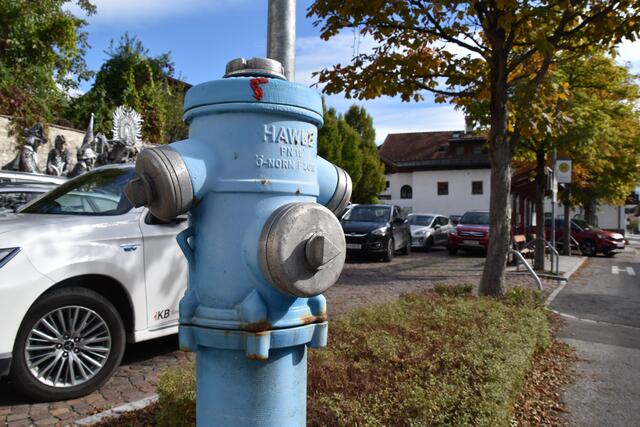 216 Hydranten gibt es in der Gemeinde Absam. Sie werden systematisch zur Reinigung des Wassernetzes geöffnet.