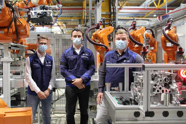 Auszeichnung besonderer Innovationsprojekte BMW Group Werk Steyr setzt