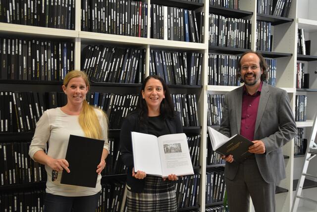 Die Bibliothek am FH-Campus wurde nun ausgebaut.