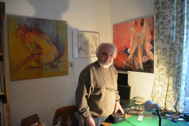 Künstler Josef Reisinger feierte seinen 75. Geburtstag.