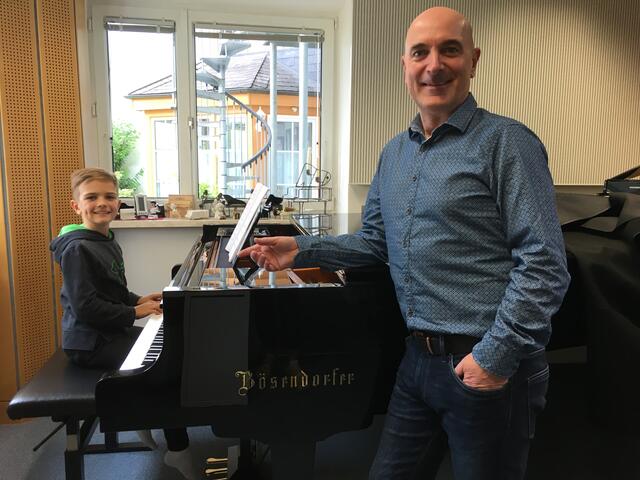 Wiff LaGrange mit Schüler Noris Reindl. | Foto: MLS Wiff