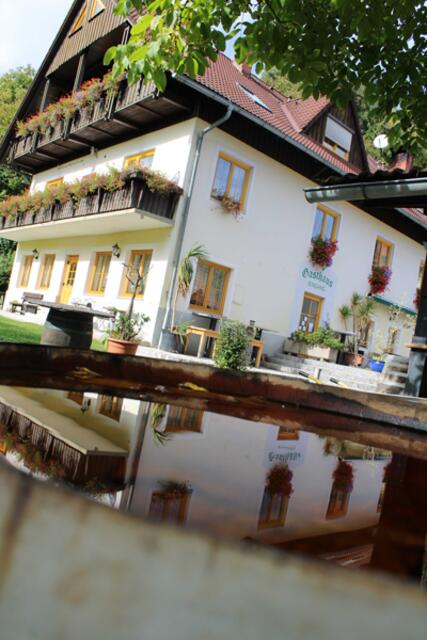 Hervorragendes Mittagessen gab's beim Stöcklpeter