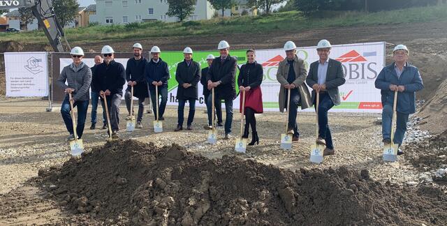 Kürzlich erfolgte der Spatenstich für das neue Projekt in Rosental. | Foto: Wiedner