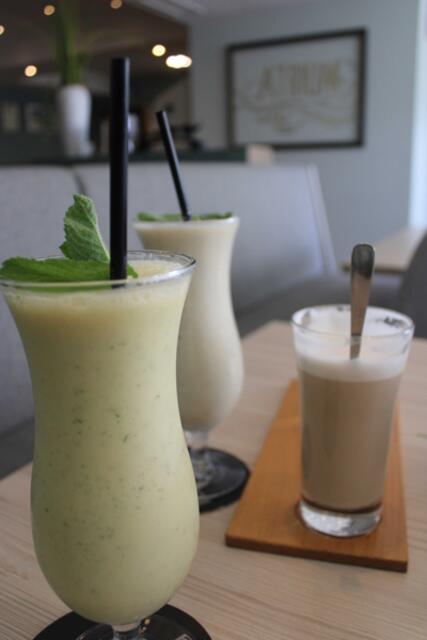 Milkshakes im Atrium