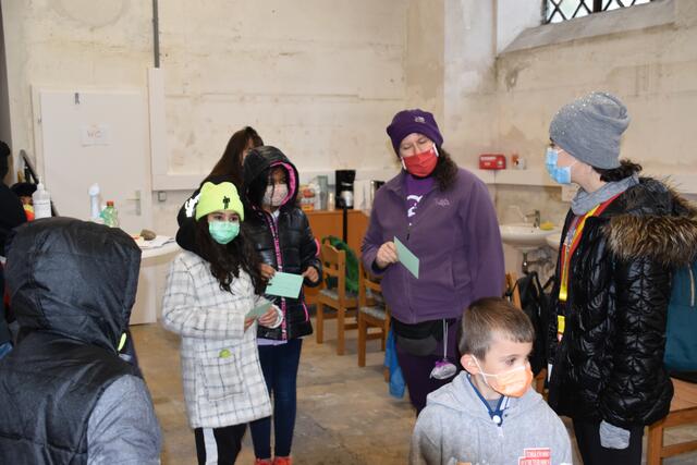 Parkbetreuerin Michaela Waiglein-Wirth (2.v.r.) organisierte die Schau in der Waschhalle. | Foto: Karl Pufler