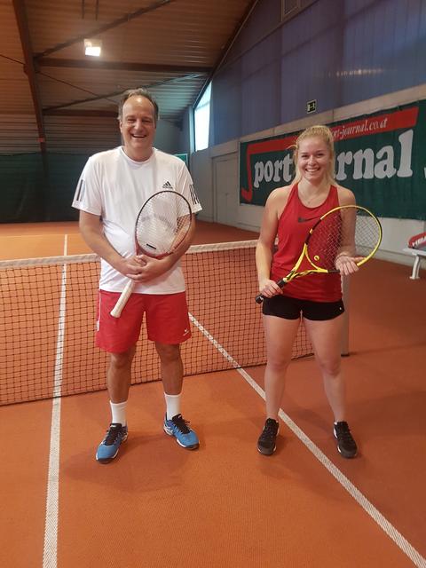 Michael Gruber und Beatrix Gamsjäger holten sich den Clubmeistertitel im Mixed Doppel-Bewerb | Foto: zVg