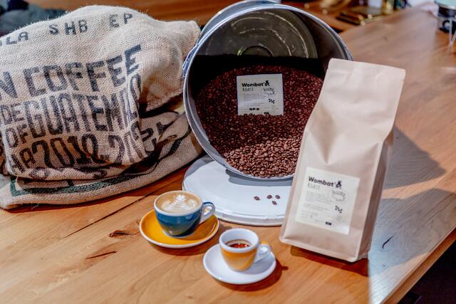 Die exklusive Wombat's Röstung aus dem Hause LUKS Kaffee Rösterei im Kaffee Campus Krems | Foto: Christinakaragiannis.com