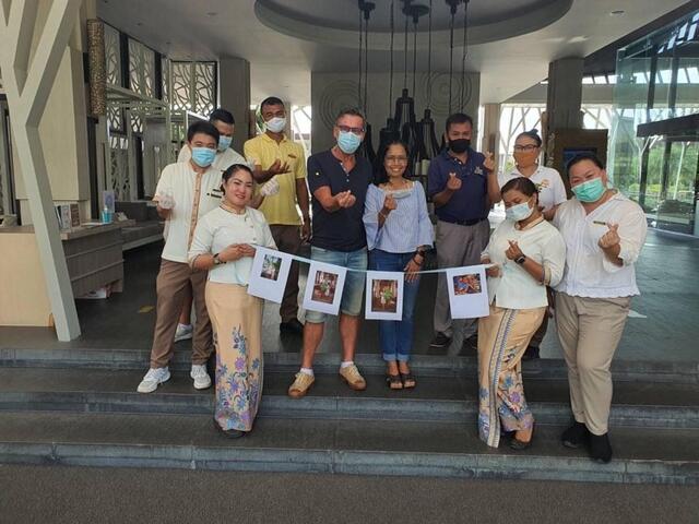 Im Hotel bereitete das Personal einige Überraschungen für Oberländer vor. | Foto: KK