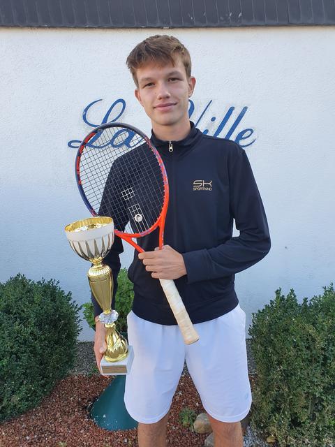Viktor Hockl (17) holte sich Platz zwei bei den U18-Masters.